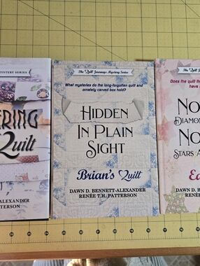 Set of 3 Quilting Books - Quilt Journeys Mystery Series